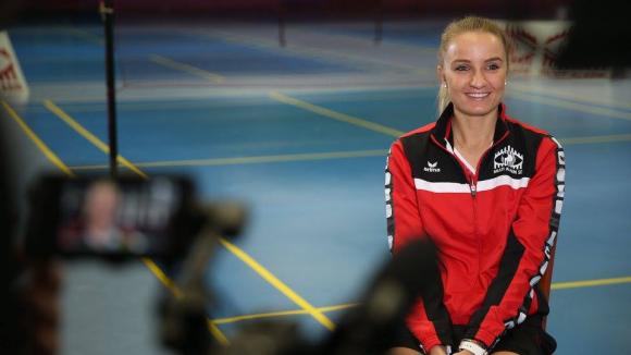 Sárosi Laura magyar bajnok tollaslabdázó
