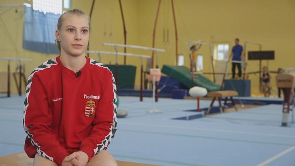Makra Noémi bakui Európai Játékok 4. helyezett tornász