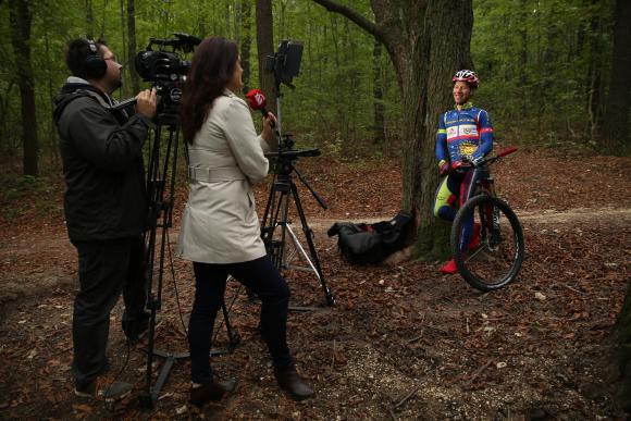 Parti András mountinbike versenyző
