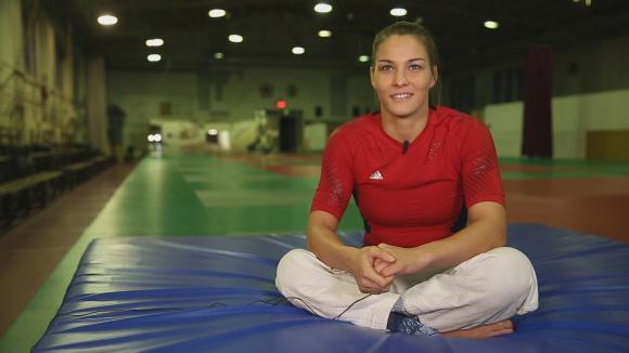 Karakas Hedvig világbajnoki bronzérmes cselgáncsozó